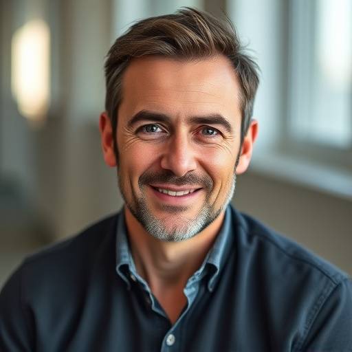 Portrait d'Antoine Moreau, fondateur et directeur de la photographie